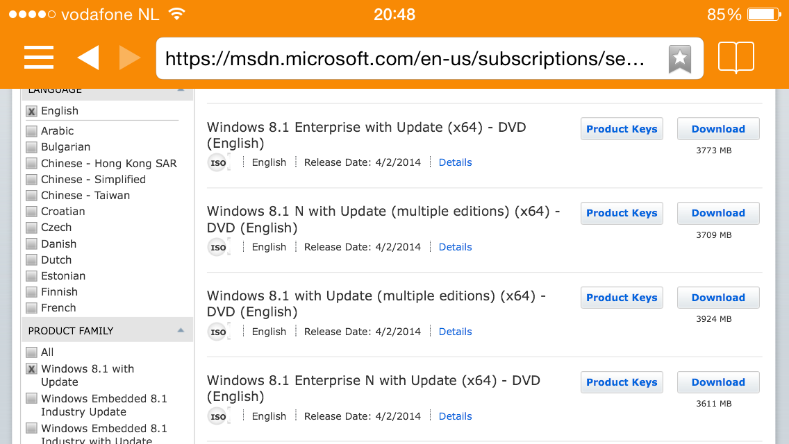 download msdn professional